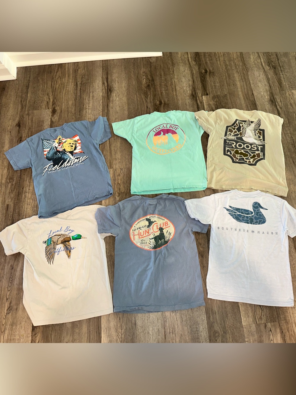 Kids Short-Sleeve T-shirt LOT (6 shirts)